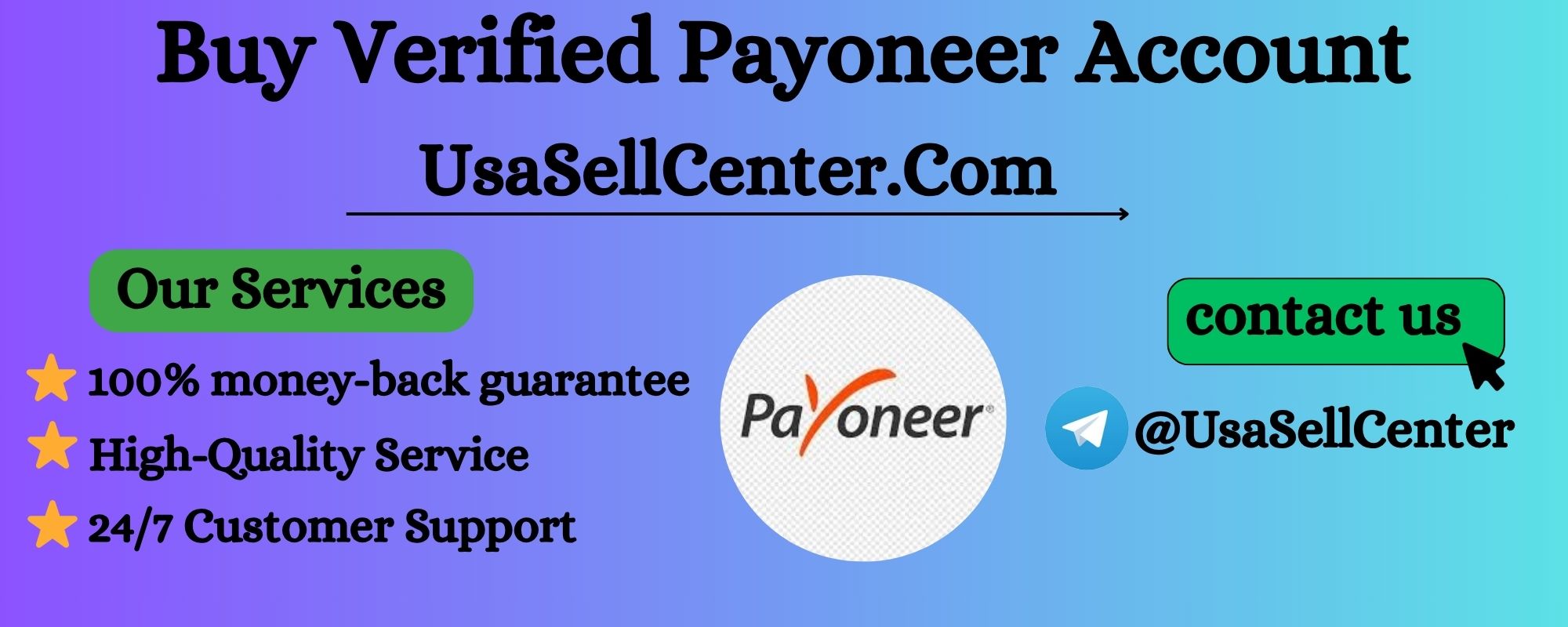 Buy Verified Payoneer Account