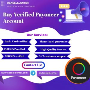 Buy Verified Payoneer Account