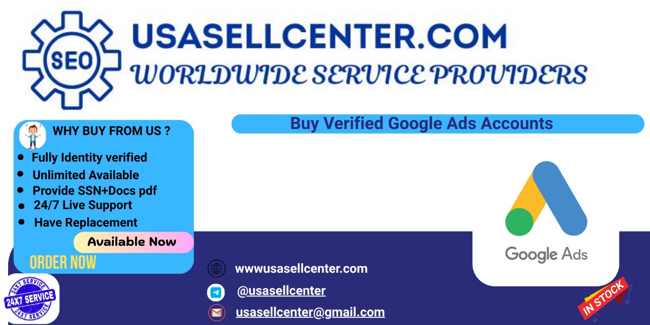 Buy Verified Google Ads Accounts